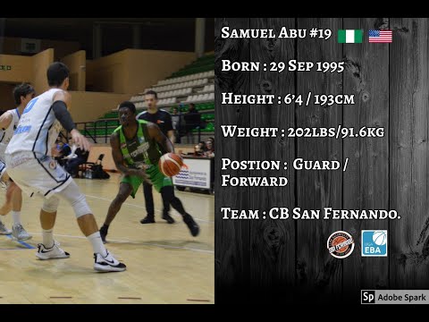Samuel Abu 2019/20 Highlights Spain Liga EBA