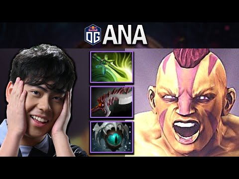 OG.ANA ANTI-MAGE WITH 16 KILLS - DOTA 2 7.27 GAMEPLAY