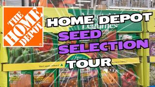 What Vegetable Seeds Are Available at Home Depot 🌱 Seed Tour Garden Centre Spring 2026