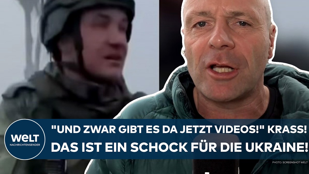 PUTINS KRIEG: "Und zwar gibt es da jetzt Videos!" Krass! Das ist ein Schock für die Ukraine!