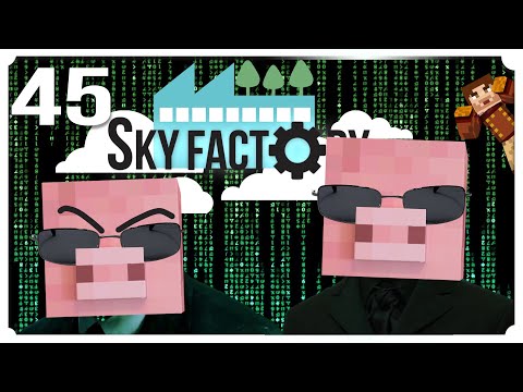 Enter the Pigtrix - Minecraft: Sky Factory #45 [Sky Factory 4 modpack]