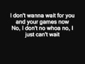 SOJA - I Don't Wanna Wait with lyrics 