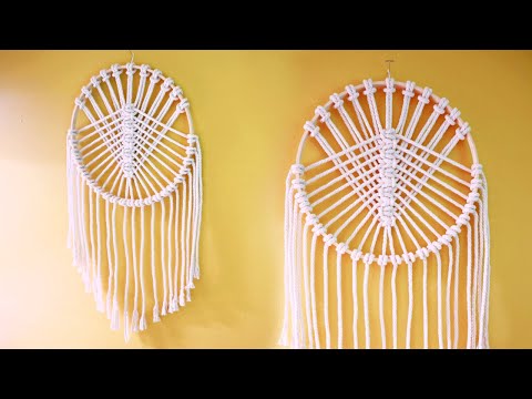 How To Make a DIY Fall Macrame Flower Wreath