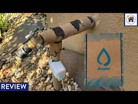 Review Hydrific Droplet Smart Home Water Sensor No Tools Needed Alerts for High or Unusual Usage
