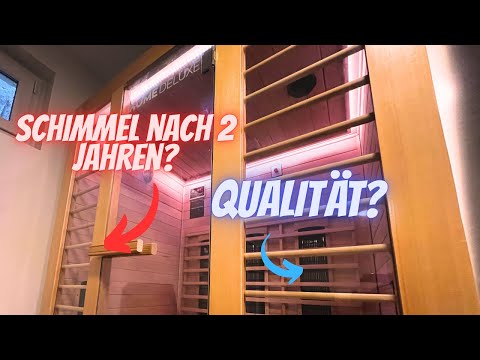 🔴 HomeDeluxe Redsun L infrared cabin - 2-year long-term test | Review and rating 🔴