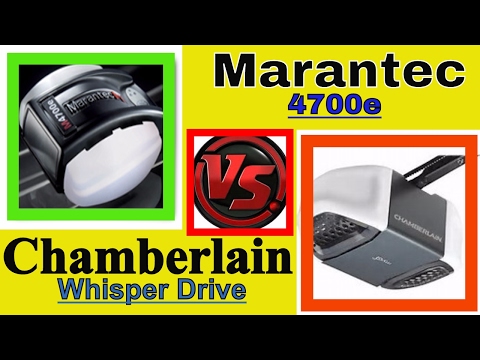 Chamberlain Whisper Drive 🆚 Marantec 4700e