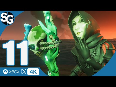 Sea of Thieves with Friends Gameplay (No Commentary) | The Forsaken Hunter Ending - Part 11