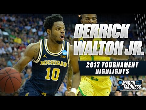 2017 NCAA Tournament - Michigan's Derrick Walton Jr.