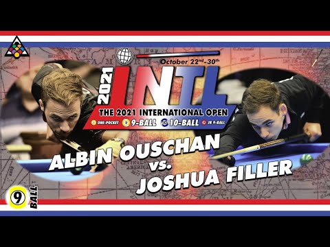 9-BALL: ALBIN OUSCHAN VS JOSHUA FILLER - 2021 INTERNATIONAL 9-BALL OPEN