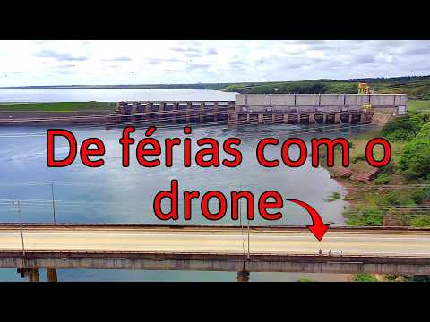 De férias com o drone, sobrevoando alguns pontos de interesse