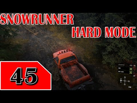 Snow Runner Hard Mode 100% Part 45 - Terahdra Twitch Playthrough