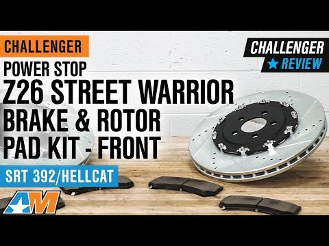 2015-2019 Challenger Power Stop Z26 Street Warrior Brake & Rotor Pad Kit SRT 392/Hellcat Review