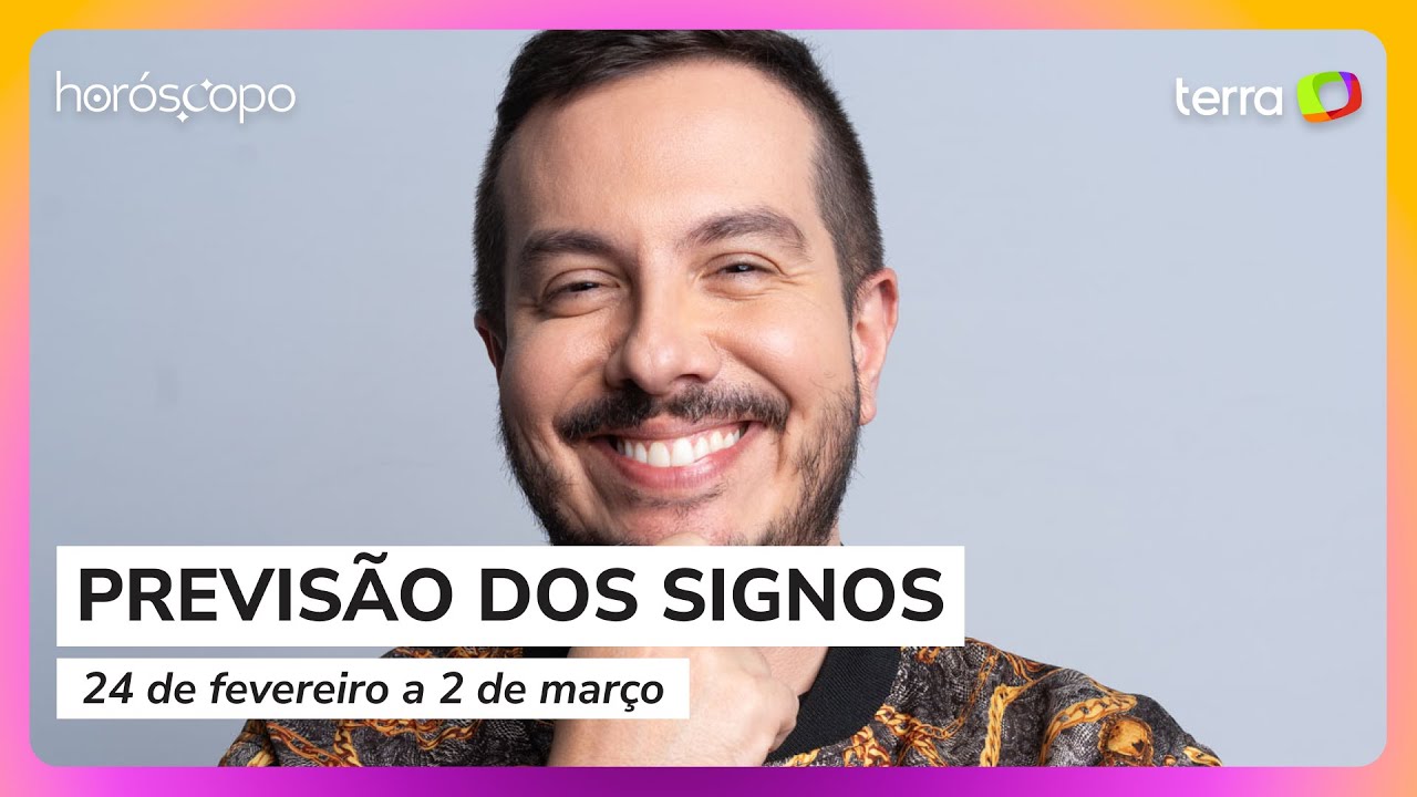 André Mantovanni faz previsões para a semana de 24 de fevereiro a 2 de março no  @TerraEntrete
