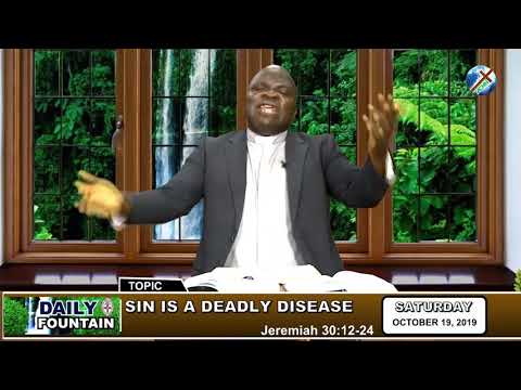 DAILY FOUNTAIN OF OCTOBER 19, 2019 - REV'D CANON JOEL OYELEYE