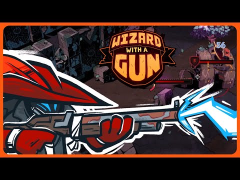 We Found The Instakill Spell! - Wizard With A Gun [Co-Op]