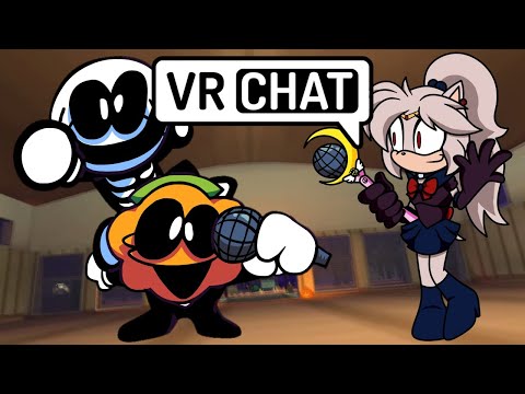 SPOOKY RAP BATTLE!!! Sailor Peace vs Skid and Pump Rap Battle (featuring ???) - VRChat
