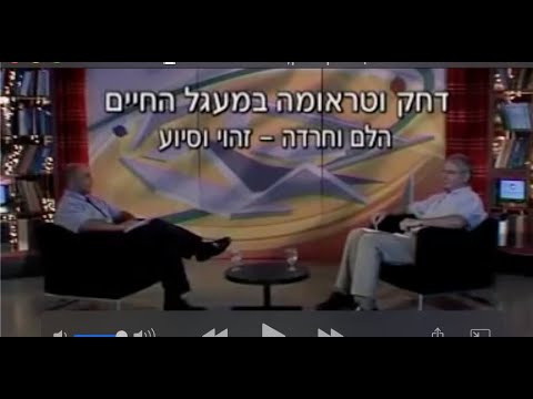 ראיון שלישי בסדרה עם הפסיכולוג הקליני מיקי דורון על עקרונות זיהוי וסיוע במצבי הלם וחרדה (2007)