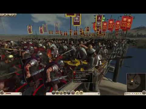 500 Spartans VS 3,000 Roman Heavy Soldiers Total War  ROME 2