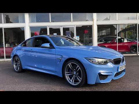 BMW M4 In Yes Marina Blue For Sale At Cridfords Porsche