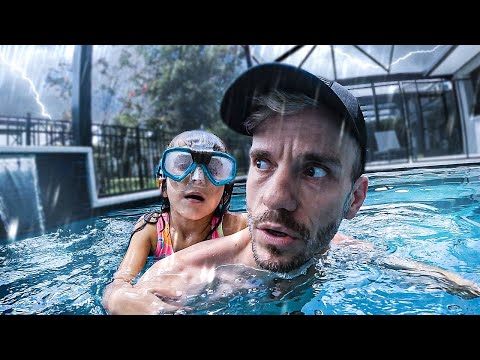 TEMPESTADE NA PISCINA