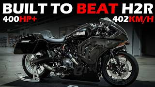 Buell Built a 400HP Monster to Beat Kawasaki H2R’s 400KM/H Record | Project Leviathan