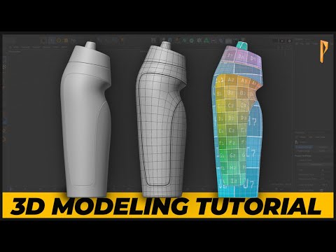 Industrial Design Product Modeling 1 Cinema 4D Modeling Tutorial