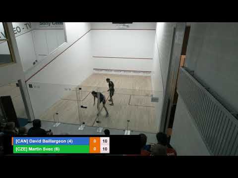 BrusselsOpen 2018   QuarterFinal: Martin Svec/David Baillargeon