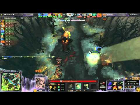 DT vs Tongfu G1 Highlights {Injuly Batrider} - Dota 2 TI4 China Qualifier