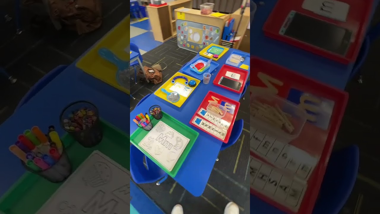 Come with me on a tour of our preschool classroom! Explore the different learning centers, cozy