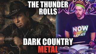 Garth Brooks The Thunder Rolls but it's Dark Country METAL 🤘⁠