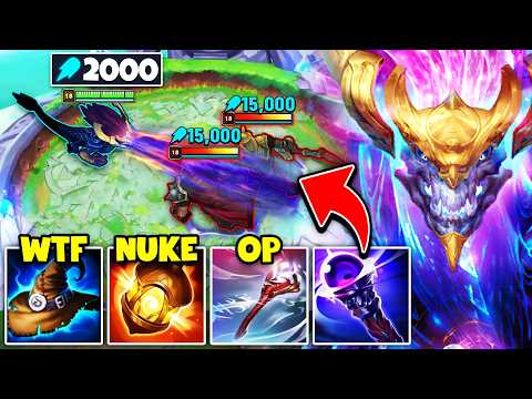 WHEN AURELION SOL GETS 2000 AP IN ARENA MODE! (INSANE SPELL DAMAGE)