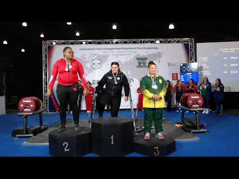 Women Open  84-84+kg Classic Commonwealth Powerlifting