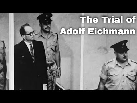 11th April 1961: The trial of Nazi SS Lieutenant Colonel Adolf Eichmann begins in Israel