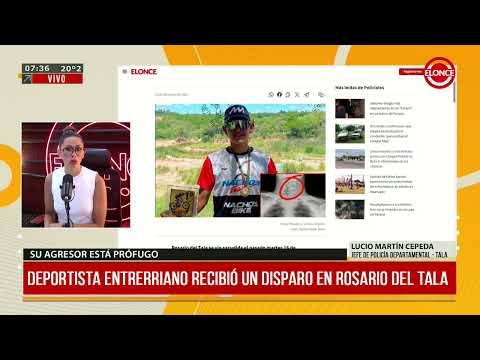 Deportista entrerriano recibió un disparo en Rosario del Tala, su agresor está profugo