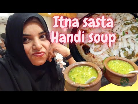 Chicken Corn Soup | Handi Soup | Pizza 2 in 1| Naveed Misbah World #trending #youtube #food #viral
