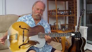 Video thumbnail for Three Archtop guitars compared. by Silly Moustache