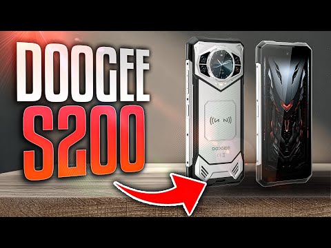 DOOGEE S200: The ultimate outdoor smartphone? | 100MP camera, 10100mAh battery & mecha design!