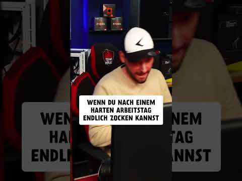 Wenn man sich aufs Zocken freut, aber eh nur abkackt #shorts #gaming #gamerlife