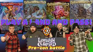 Lorwyn Eclipsed Pre-Con Battle: Ashling V Reaper King V Mass of Mysteries V Auntie Ool #edh #mtg