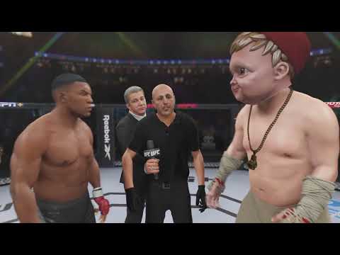 UFC 4 - Mike Tyson vs. Big Baby - Crazy UFC 👊🤪