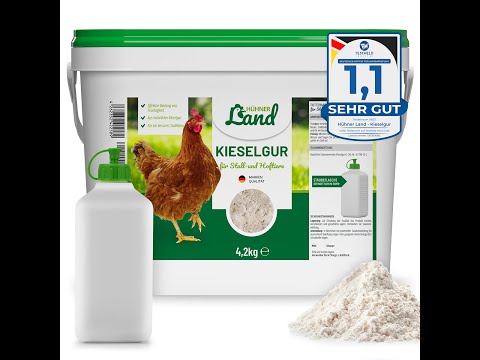 Hühner Land Kieselgur