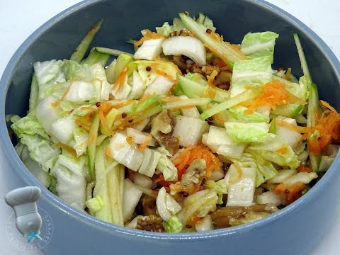 Recette de salade hivernale