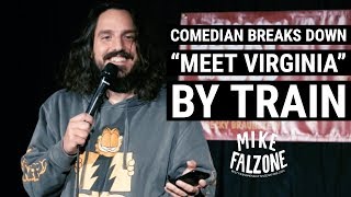 Comedian roasts &quot;Meet Virginia&quot; by Train