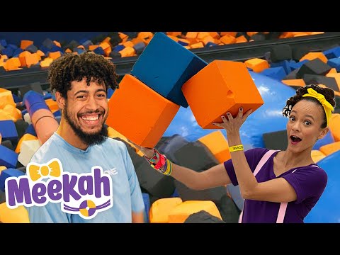 NEW! Meekah Sky Zone - Flips | Educational Videos for Kids | Blippi and Meekah Kids TV
