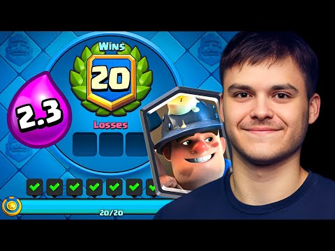 I Got 20 Wins with the FASTEST 2.3 Miner Cycle Deck!