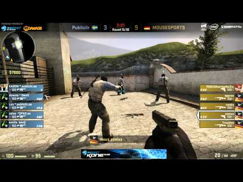 mousesports vs. Publiclir | Winnerbracket, Copenhagen Games 2013 | de_mirage