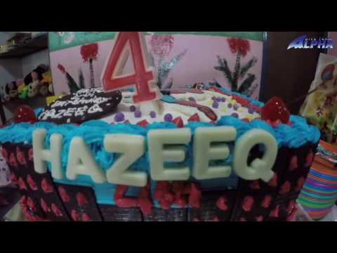 Hazeeq Birthday
