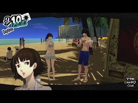 Ren And Makoto In Hawaii | Persona 5 Royal