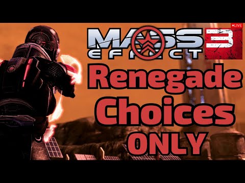 Mass Effect 3 RENEGADE PLAYTHROUGH | Sentinel Class | They Brought This War To Me | Ep1