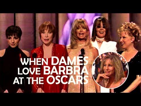 When Dames Love Barbra Streisand at the Oscars